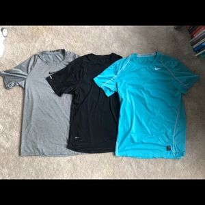 3 Pack of M Nike Pro Compression Combat Dri-Fits